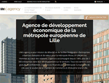 Tablet Screenshot of lillesagency.com